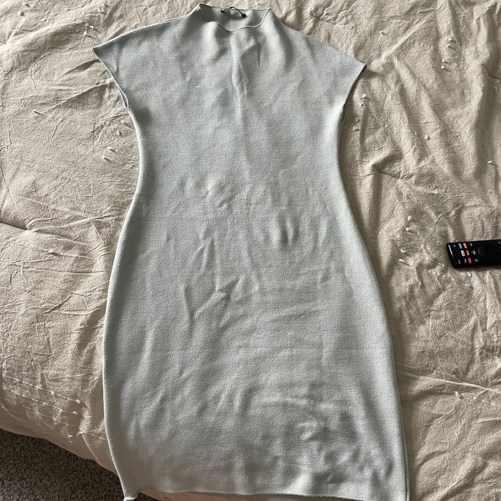 Zara Gray Body Glove Dress